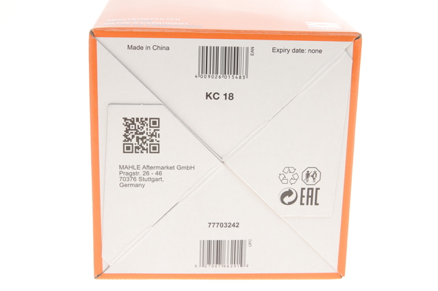 KC18 MAHLE Фильтр топливный купить в Сумы