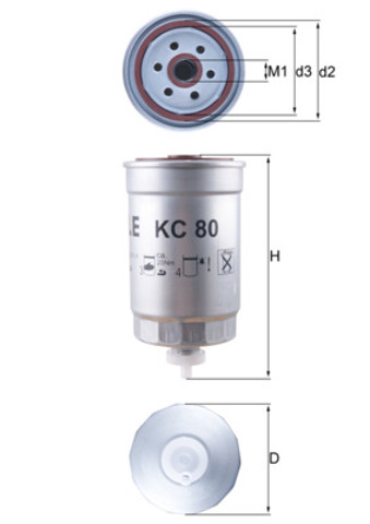 KC80 Топливный фильтр купить Хмельницкий