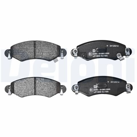 LP1500 DELPHI Колодки тормозные передние дисковые купить в Павлоград