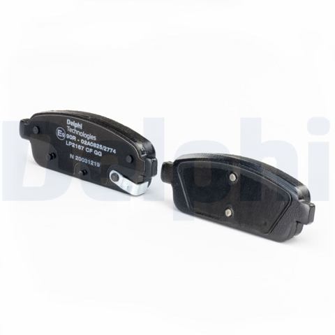 DELPHI LP2167 Колодки тормозные задние дисковые в наличии Киев