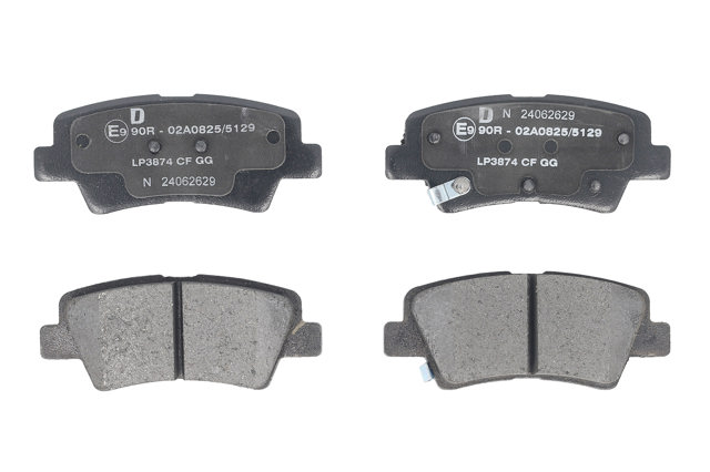 Задние дисковые колодки LP3874 DELPHI