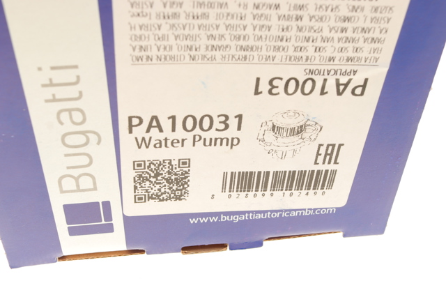 PA10031 BUGATTI Помпа водяная (насос) охлаждения купить в Павлоград