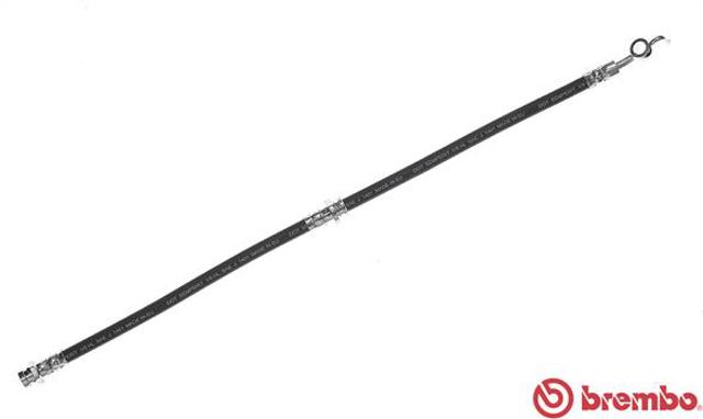 Шланг тормозной передний T49049 BREMBO