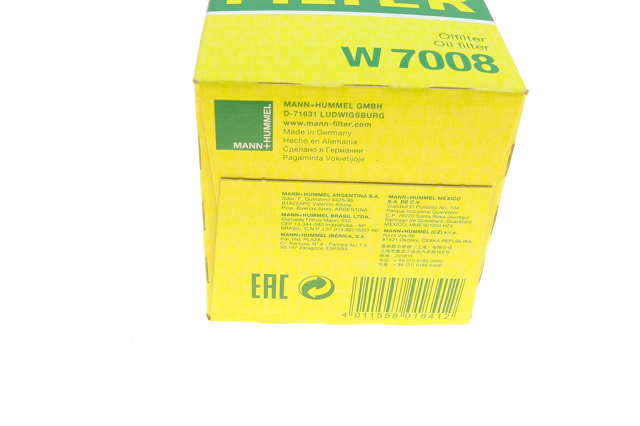 MANN W7008 Фильтр масляный в наличии Тернополь
