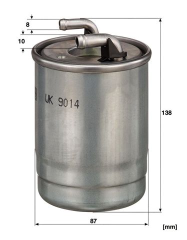 MANN WK9014Z Топливный фильтр в наличии Киев