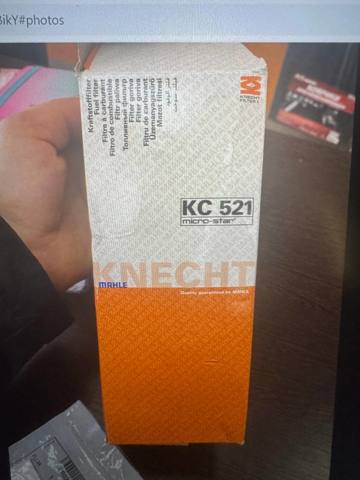 MAHLE KC521 Топливный фильтр в наличии Черкассы