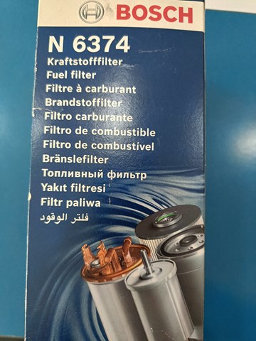 Фильтр топлива N6374 BOSCH