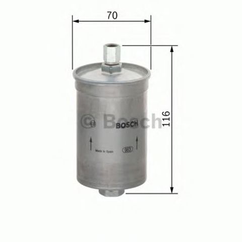 0450905912 BOSCH Топливный фильтр купить в Черкассы