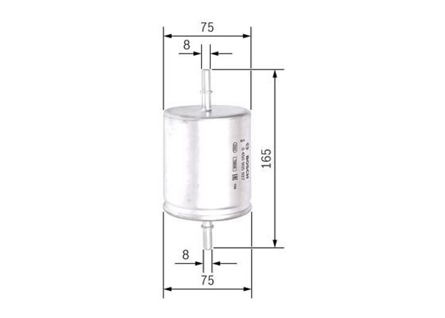 0450905927 BOSCH Топливный фильтр купить в Ужгород