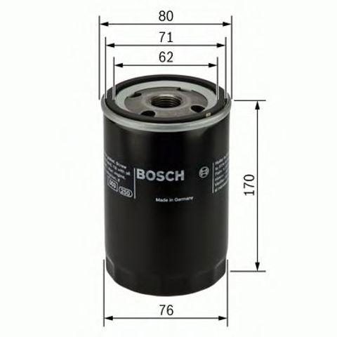 0451103249 BOSCH Фильтр масляный купить в Черновцы