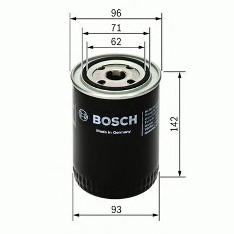 BOSCH 0451104063 Фильтр масляный в наличии Ровно