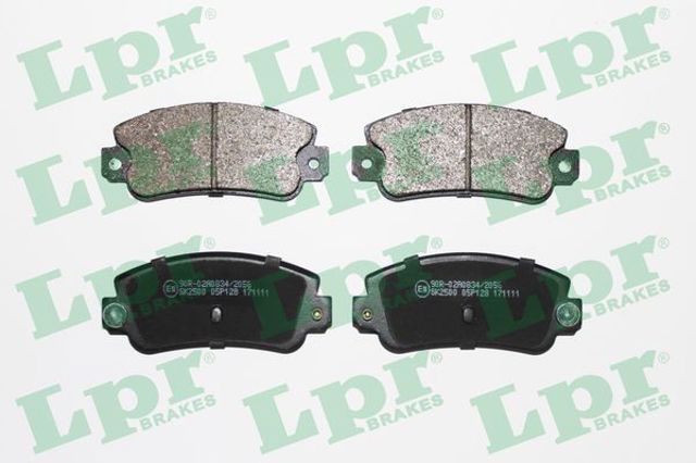05P128 LPR Колодки тормозные задние дисковые купить в Кривой Рог