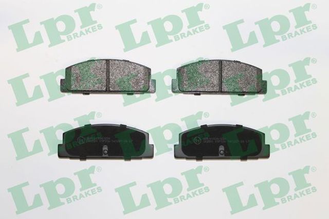 LPR 05P336 Колодки тормозные задние дисковые в наличии Каменское