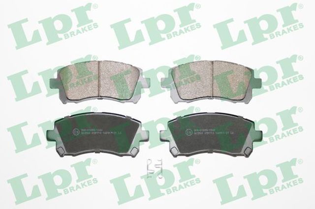 LPR 05P713 Колодки тормозные передние дисковые в наличии Кривой Рог