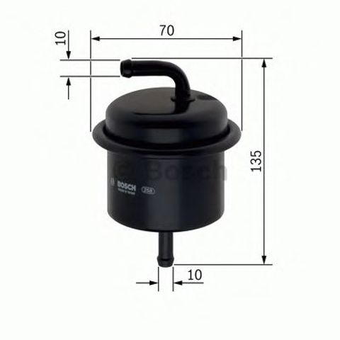 0986450106 BOSCH Топливный фильтр купить в Чернигов