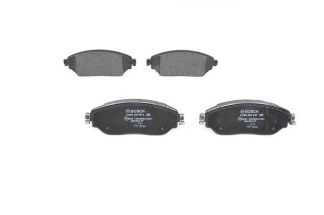 0986494817 BOSCH Колодки тормозные передние дисковые купить в Черкассы
