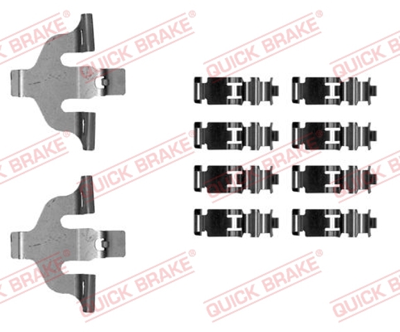 QUICK BRAKE 1090030 Комплект пружинок крепления дисковых колодок передних в наличии Ужгород