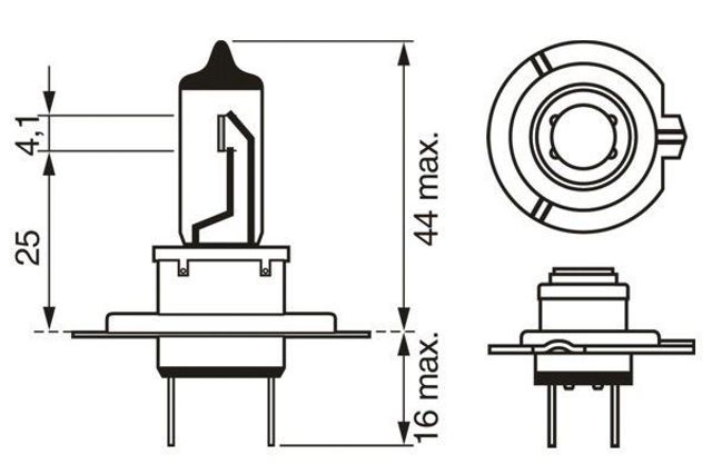 BOSCH 1987301137 Лампочка галогенная в наличии Житомир