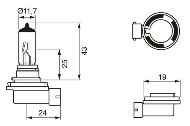 1987301339 BOSCH Лампочка купить в Николаев