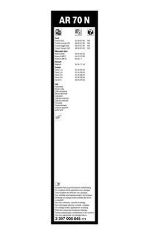 3397008845 BOSCH Щетка-дворник лобового стекла водительская купить в Черкассы