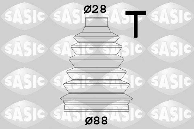 SASIC 4003455 Пыльник ШРУСа передней полуоси наружный в наличии Каменское