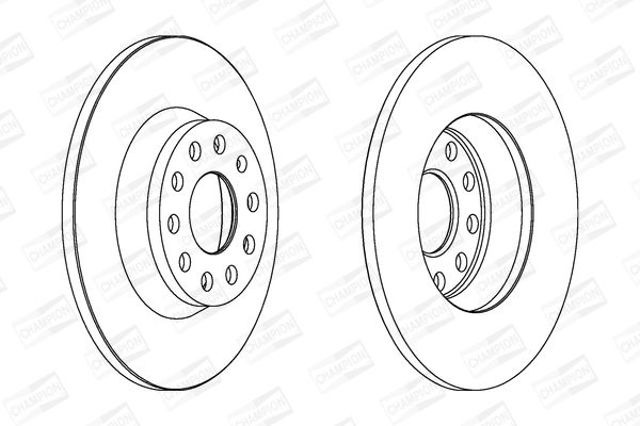 CHAMPION 562258CH Диск тормозной задний в наличии Запорожье