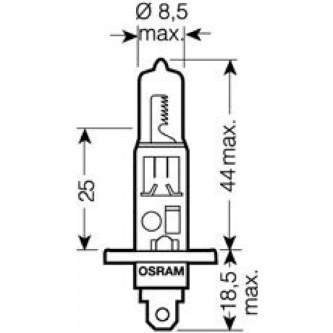 64150ULTHCB OSRAM Лампочка галогенная купить в Винница