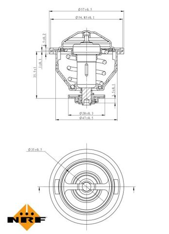 NRF 725140 Термостат в наличии Ирпень