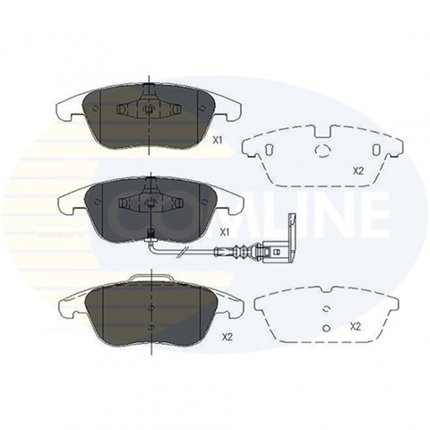 COMLINE CBP16022 Колодки тормозные передние дисковые в наличии Черкассы