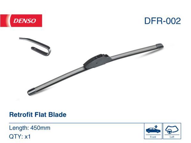 DENSO DFR002 Щетка-дворник лобового стекла пассажирская в наличии Павлоград