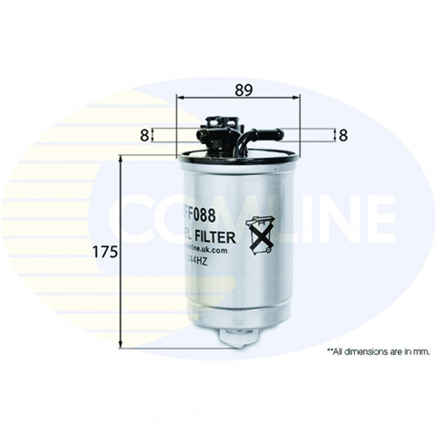 COMLINE EFF088 Фильтр топливный в наличии Кривой Рог