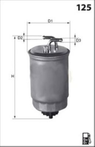 ELG5212 MECAFILTER Топливный фильтр купить в Каменское