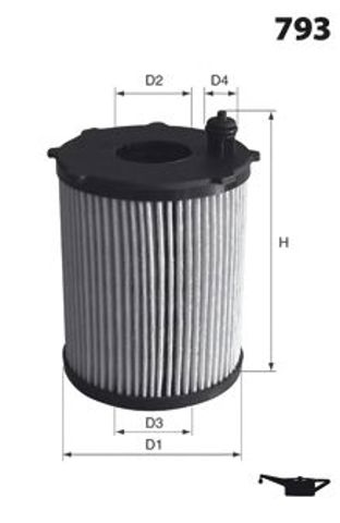 ELH4446 Фильтр масляный купить Винница