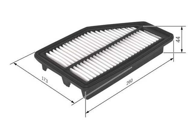 F026400295 BOSCH Фильтр воздушный купить в Каменское