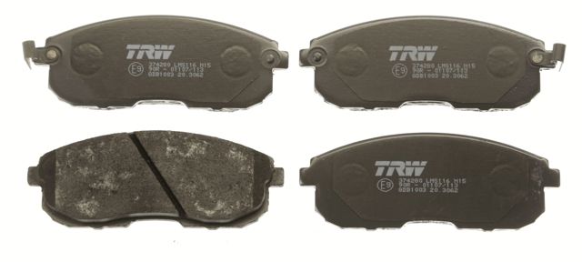 TRW GDB1003 Колодки тормозные передние дисковые в наличии Ужгород