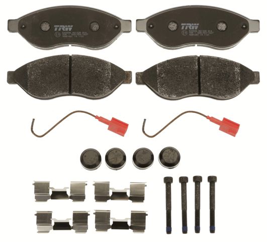 GDB1681 TRW Передние тормозные колодки купить в Львов