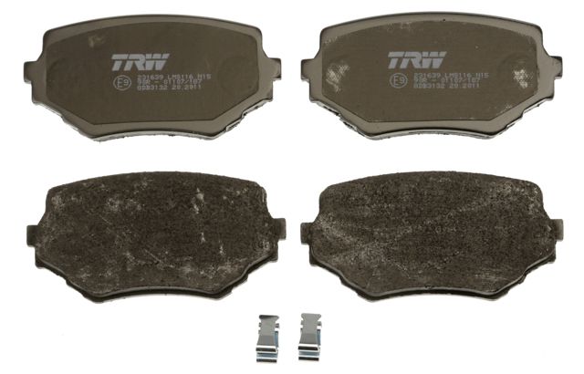 TRW GDB3132 Колодки тормозные передние дисковые в наличии Ровно