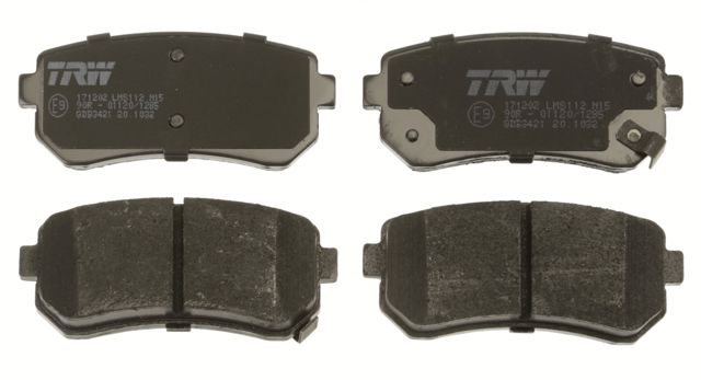 GDB3421 TRW Задние тормозные колодки купить в Черкассы