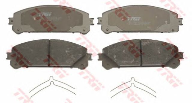 GDB3484 TRW Передние тормозные колодки купить в Ирпень