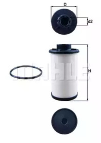 HX132D MAHLE Фильтр АКПП купить в Ирпень