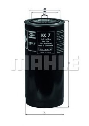 KC7 Фильтр топливный купить Житомир