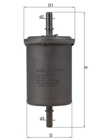 MAHLE KL4161 Топливный фильтр в наличии Хмельницкий
