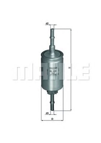 MAHLE KL458 Фильтр топливный в наличии Кривой Рог