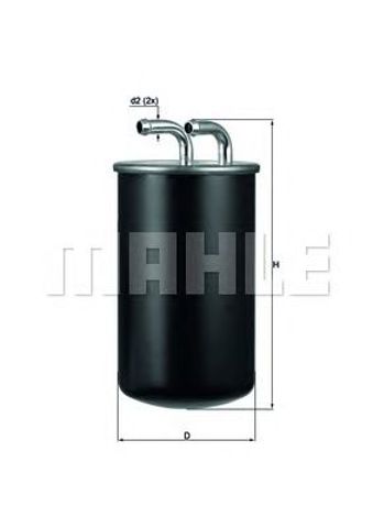 MAHLE KL737 Топливный фильтр в наличии Львов