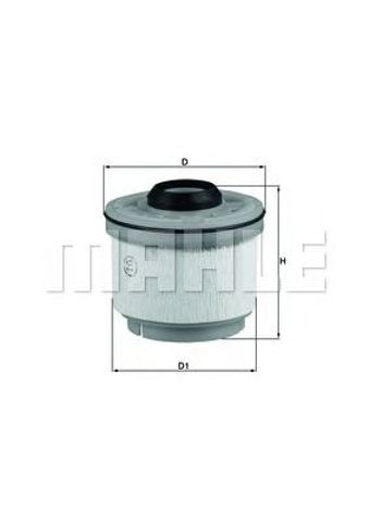 MAHLE KX268D Топливный фильтр в наличии Львов