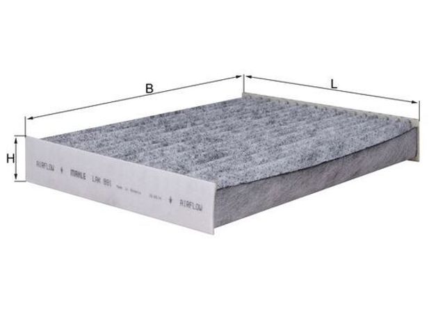 MAHLE LAK891 Фильтр салона в наличии Тернополь