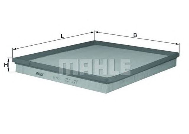 MAHLE LX20651 Фильтр воздушный в наличии Харьков