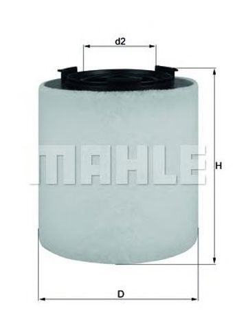 LX2831 MAHLE Фильтр воздушный купить в Одесса