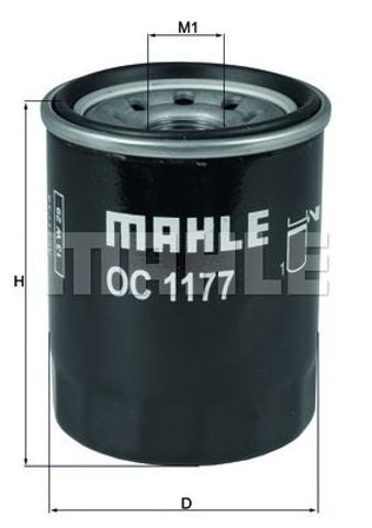 MAHLE OC1177 Масляный фильтр в наличии Харьков