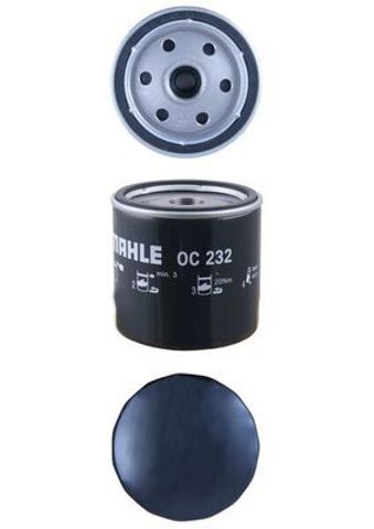 OC232 MAHLE Фильтр масляный купить в Ровно